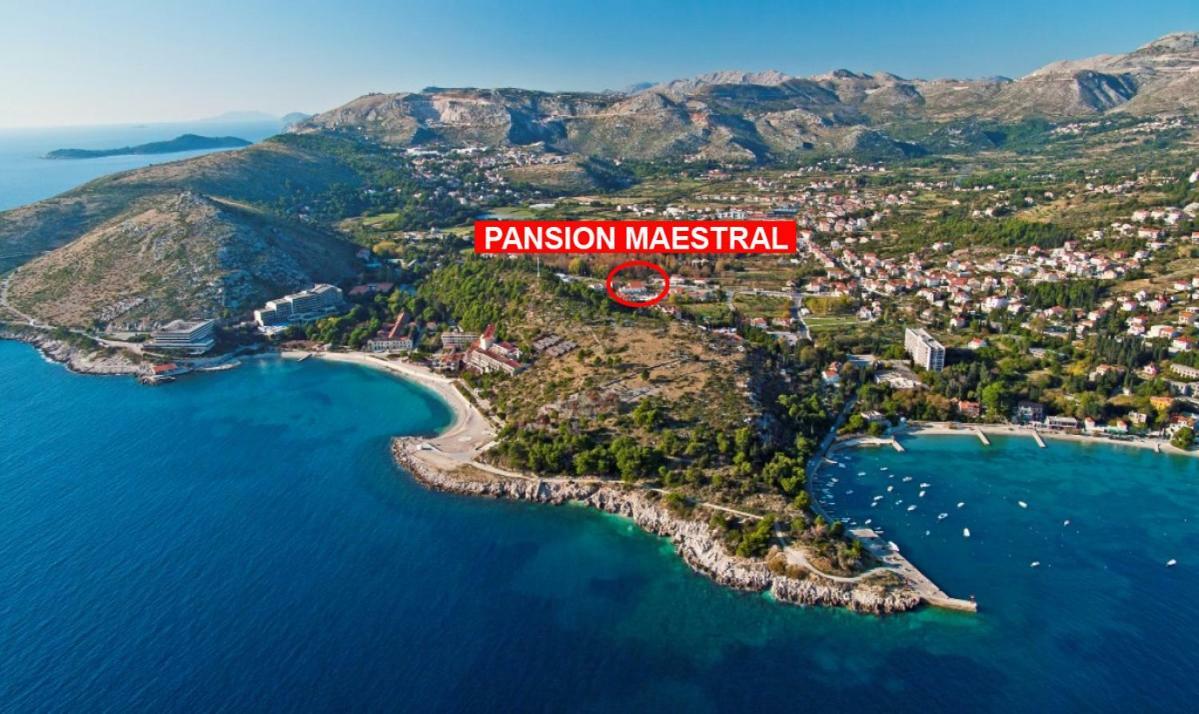 Pension Maestral Mlini Luaran gambar